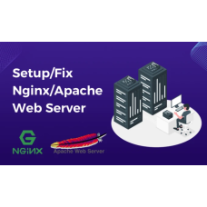 Install and setup your web server, nginx, apache, ssl or fix issues