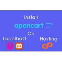 Opencart Installation on your hosting/server